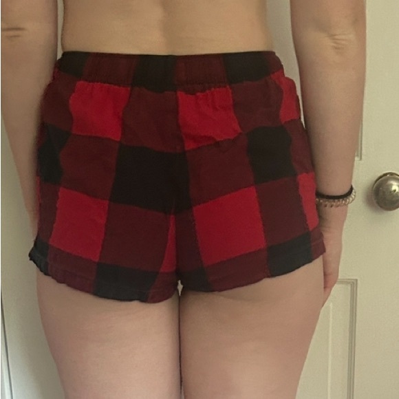 Black & Red Plaid PJ Pants - Picture 2 of 2